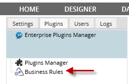business rules plugin