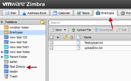 VMWare Zimbra - Webmail